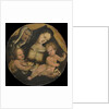 Virgin and Child, John the Baptist and Saint Clare by Anonymous