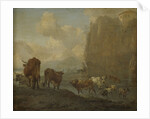Livestock by a River by Willem Romeyn
