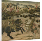Legend of a Knight (end panel of a cassone) by Anonymous
