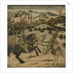 Legend of a Knight (end panel of a cassone) by Anonymous