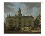 The Town Hall on Dam Square, Amsterdam by Gerrit Adriaensz. Berckheyde