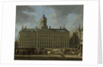 The Town Hall on Dam Square, Amsterdam by Gerrit Adriaensz. Berckheyde