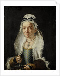 Portrait of an Old Woman by Circle of Vittore Ghislandi