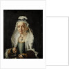 Portrait of an Old Woman by Circle of Vittore Ghislandi