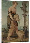 Woman with Water Jug by Circle of Lambert Sustris