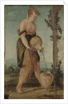 Woman with Water Jug by Circle of Lambert Sustris