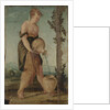 Woman with Water Jug by Circle of Lambert Sustris