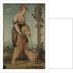 Woman with Water Jug by Circle of Lambert Sustris