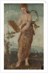 Woman with Text Panel by Circle of Lambert Sustris