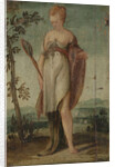 Woman with Mirror by Circle of Lambert Sustris