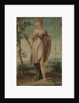 Woman with Mirror by Circle of Lambert Sustris