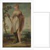 Woman with Mirror by Circle of Lambert Sustris