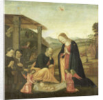 Adoration of the Christ Child by Circle of Jacopo del Sellaio