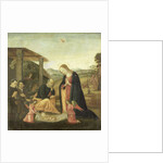 Adoration of the Christ Child by Circle of Jacopo del Sellaio