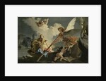 Flight into Egypt by Follower of Giovanni Battista Tiepolo