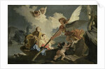 Flight into Egypt by Follower of Giovanni Battista Tiepolo
