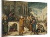 Christ with the Adulterous Woman by Jacopo Tintoretto
