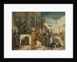 Christ with the Adulterous Woman by Jacopo Tintoretto