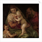Holy Family with Young Saint John by Workshop of Paolo Veronese