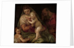Holy Family with Young Saint John by Workshop of Paolo Veronese