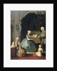 Family Group near a Harpsichord by Cornelis Troost