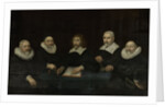 The Regents of the House of Correction of Middelburg, 1643, the Netherlands by Allaert van Loeninga