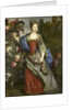 Portrait of a Woman, according to tradition Marie Louise Elisabeth d'Orléans, Duchess of Berry, as Flora by School of Nicolas de Largillière