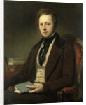 Portrait of a Man, perhaps the Poet Petrus Augustus de Genestet by Nicolaas Pieneman