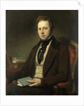 Portrait of a Man, perhaps the Poet Petrus Augustus de Genestet by Nicolaas Pieneman