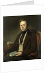 Portrait of a Man, perhaps the Poet Petrus Augustus de Genestet by Nicolaas Pieneman