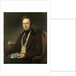 Portrait of a Man, perhaps the Poet Petrus Augustus de Genestet by Nicolaas Pieneman