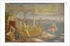 The construction of the ship Argo by Antoon Derkinderen