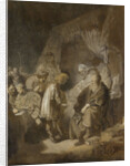 Joseph Telling his Dreams to his Parents and Brothers by Rembrandt Harmensz. van Rijn