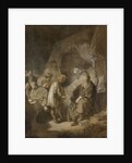 Joseph Telling his Dreams to his Parents and Brothers by Rembrandt Harmensz. van Rijn