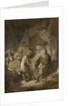 Joseph Telling his Dreams to his Parents and Brothers by Rembrandt Harmensz. van Rijn