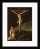 Mary Magdalene at the foot of the cross by Anonymous