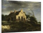 Farm in a wooded dune landscape by School of Jacob Isaacksz. van Ruisdael