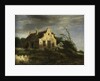 Farm in a wooded dune landscape by School of Jacob Isaacksz. van Ruisdael