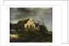 Farm in a wooded dune landscape by School of Jacob Isaacksz. van Ruisdael