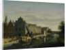 The Weigh House and the Crane on the Spaarne in Harlem by Gerrit Adriaensz. Berckheyde