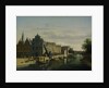 The Weigh House and the Crane on the Spaarne in Harlem by Gerrit Adriaensz. Berckheyde