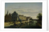 The Weigh House and the Crane on the Spaarne in Harlem by Gerrit Adriaensz. Berckheyde