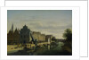 The Weigh House and the Crane on the Spaarne in Harlem by Gerrit Adriaensz. Berckheyde