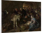 The adoration of the shepherds by Jan Havicksz. Steen
