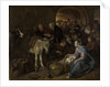 The adoration of the shepherds by Jan Havicksz. Steen