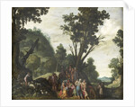 The meeting of Jacob and Esau by Jacob Symonsz Pynas