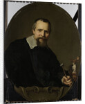 Portrait of Johannes Lutma by Jacob Adriaensz. Backer