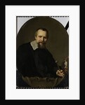 Portrait of Johannes Lutma by Jacob Adriaensz. Backer