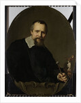 Portrait of Johannes Lutma by Jacob Adriaensz. Backer
