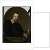 Portrait of Johannes Lutma by Jacob Adriaensz. Backer